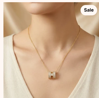 H Alphabet Locket