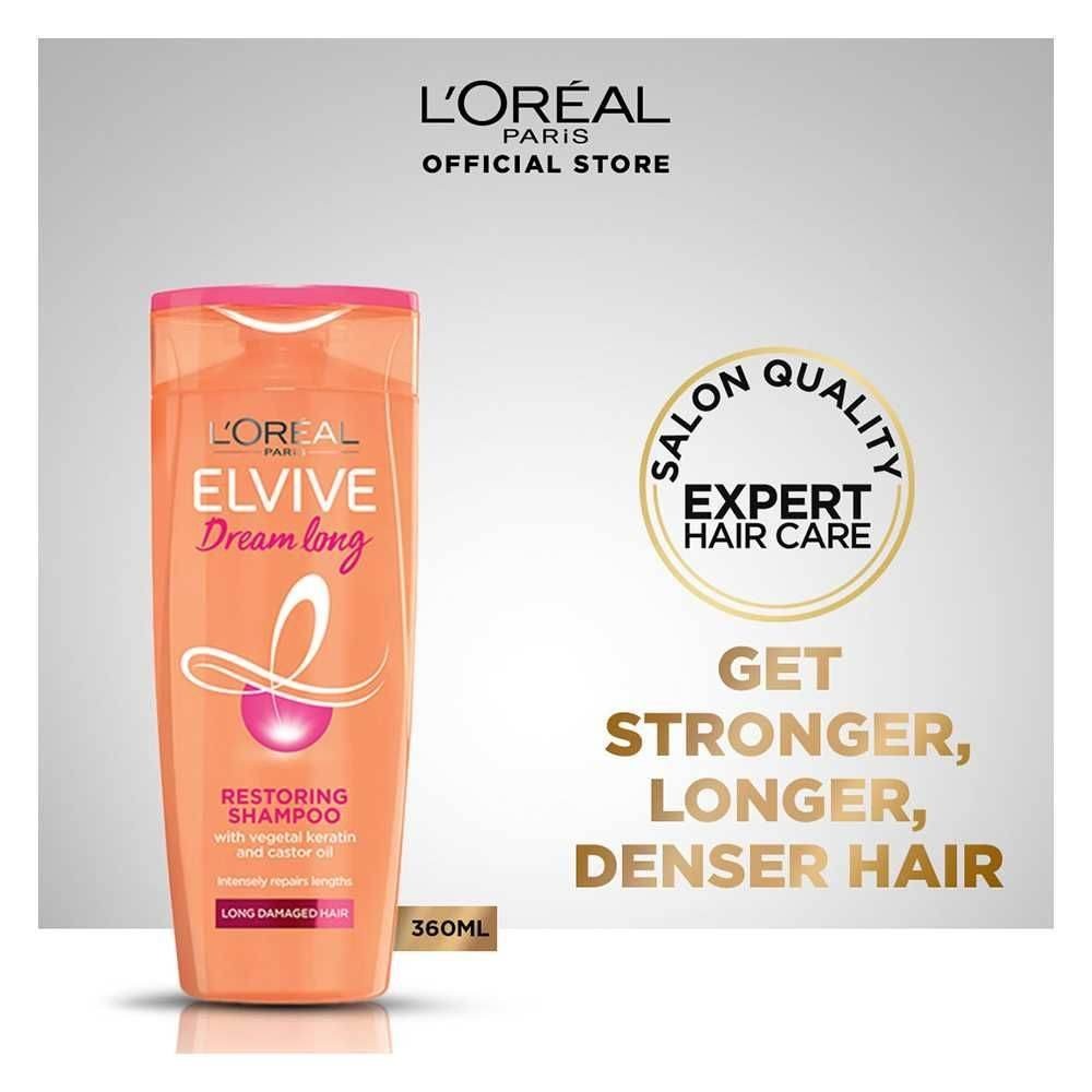 Loreal Shampoo Dream Long Orange 360ml Large