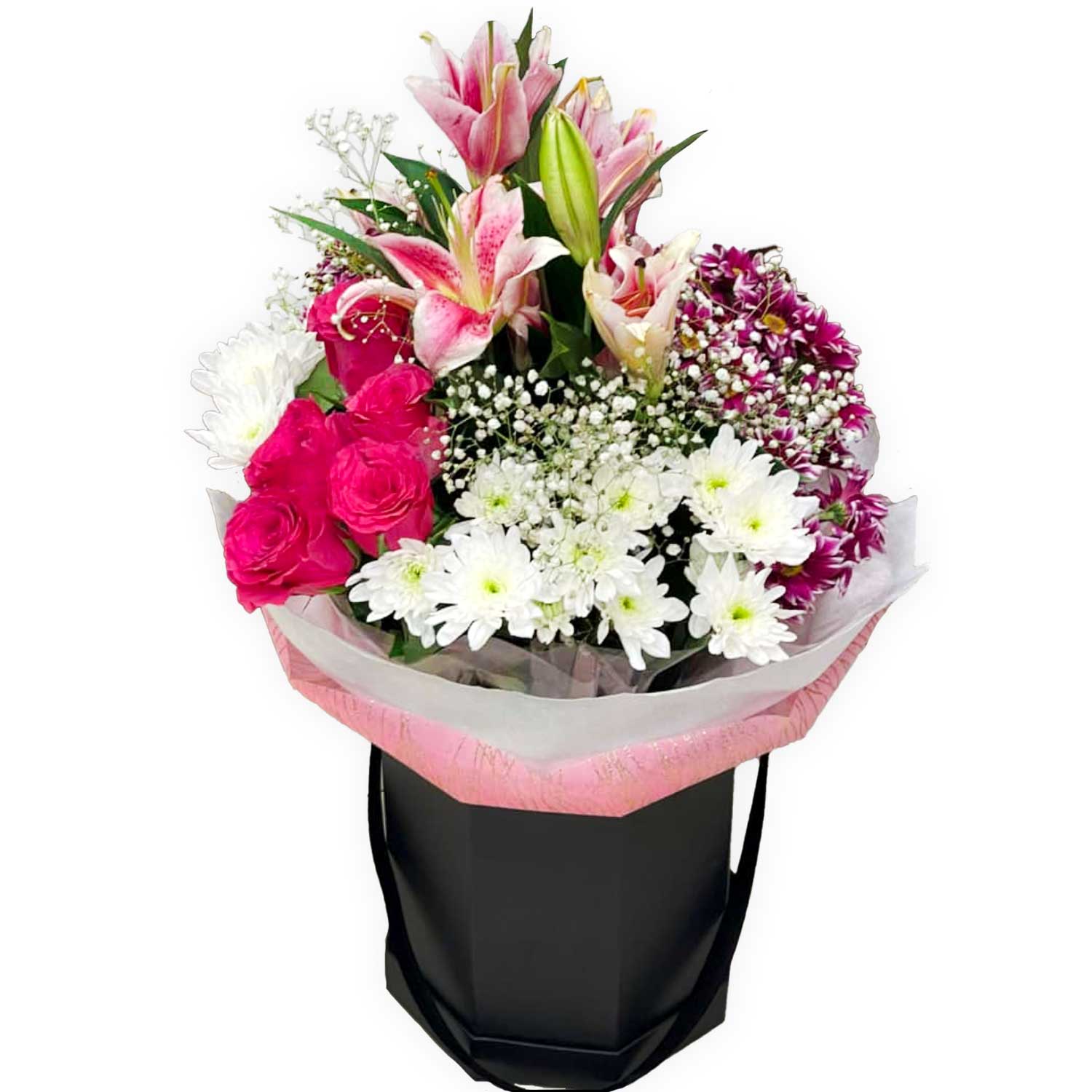Imported Mix Flowers Head Box