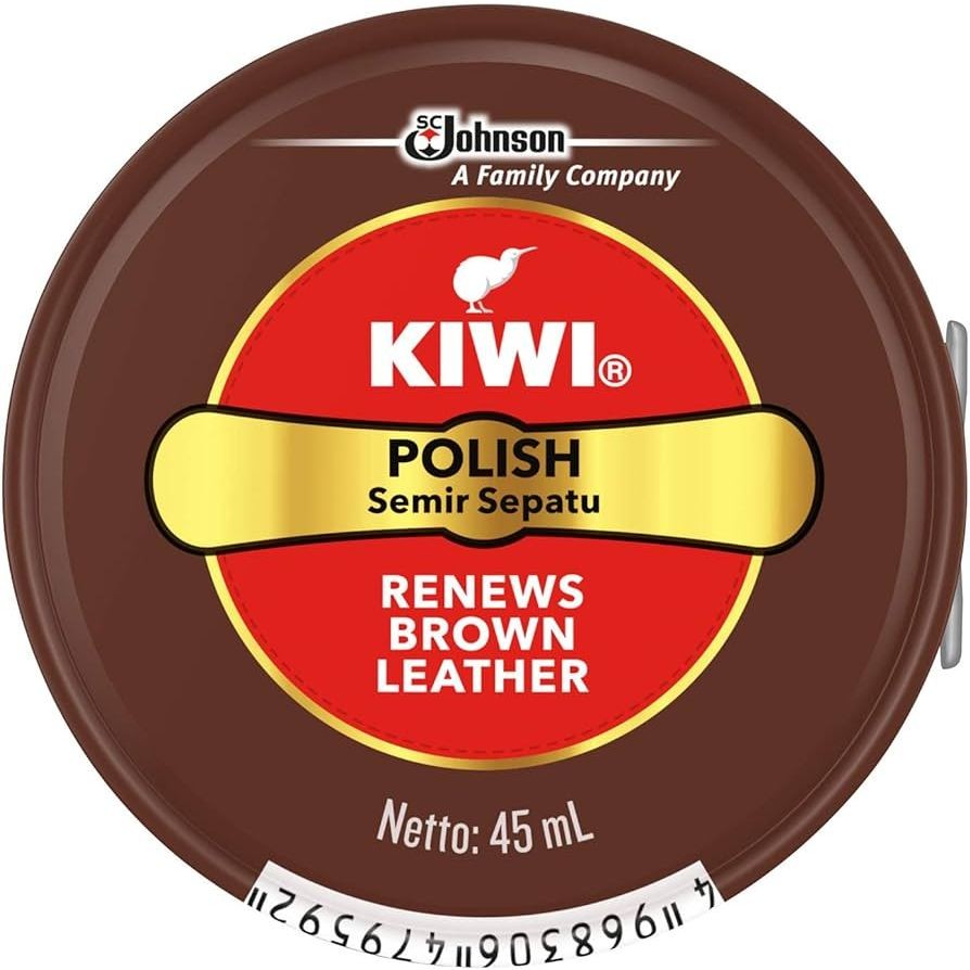 Kiwi Polish Brown 45ml Mediam