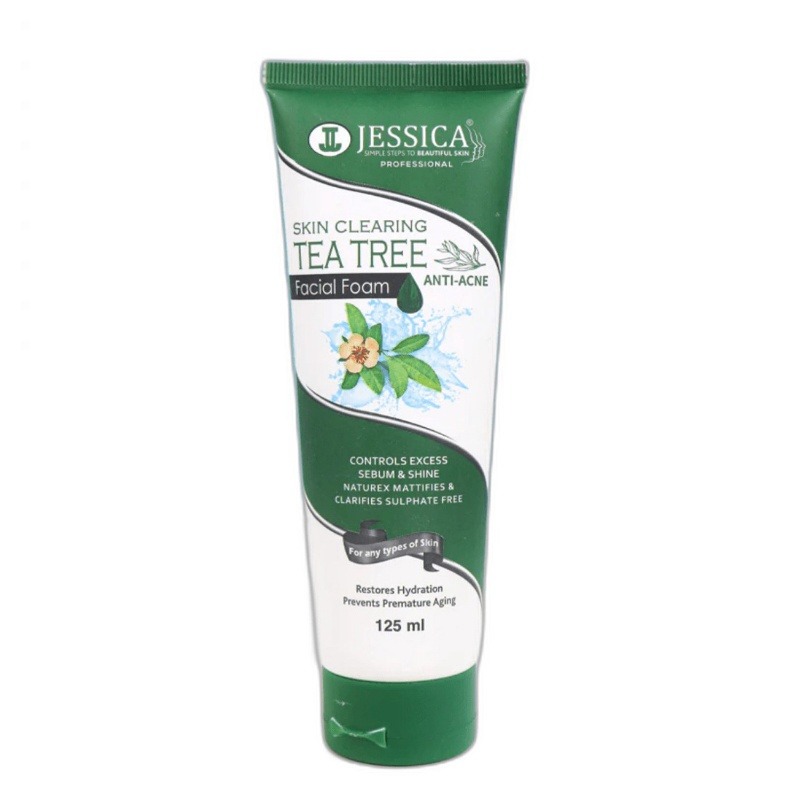 Jessica Tea Tree Facial Foam 125ml