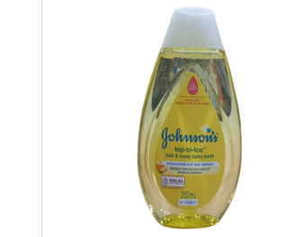 Johnsons Baby Top To Toe Hair And Body Bath 200ml