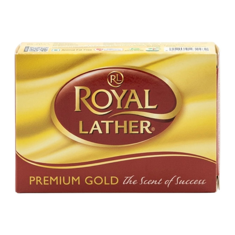 Royal Lather Premium Gold Soap 125 G Pack