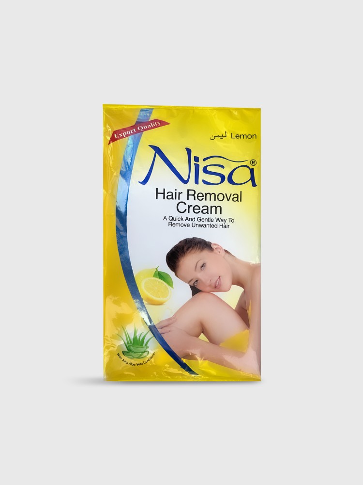 Nisa Hair Removal Cream Sachet Lemon
