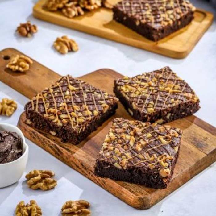 6 Pcs Caramel Nut Brownie