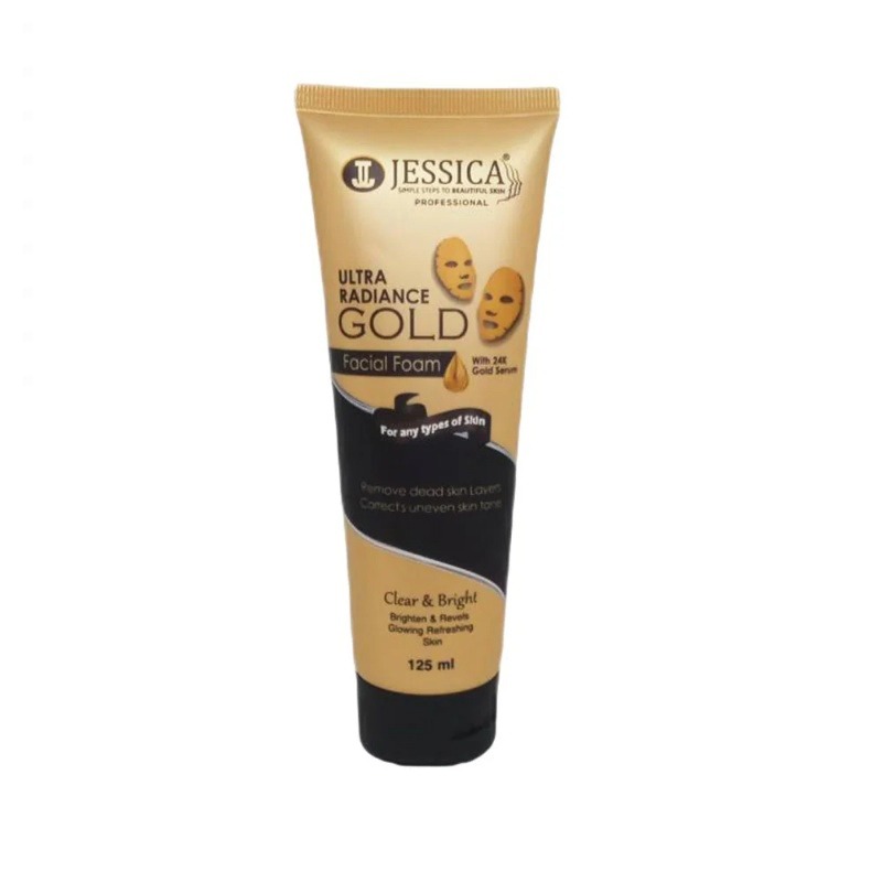 Jessica Gold Facial Foam 125ml