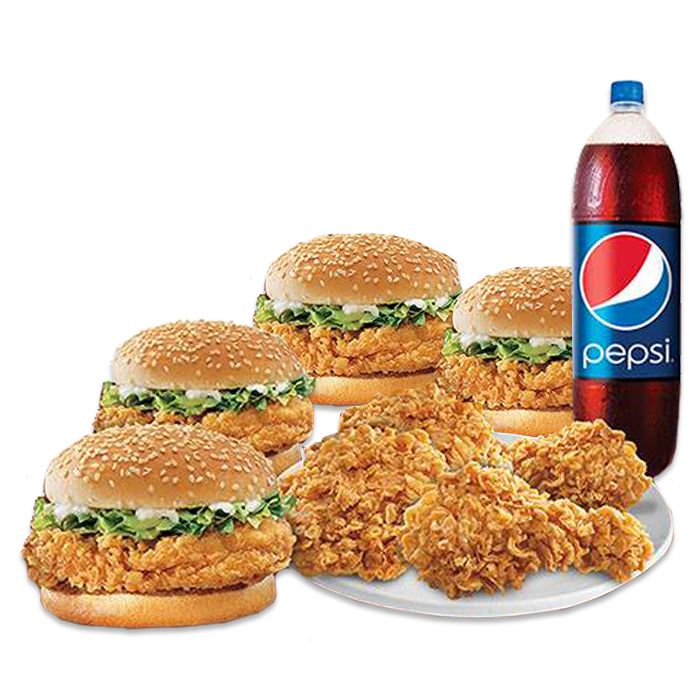 KFC Zinger Family Festival Deal 3
