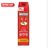 Mortein Insect Killer Spray Odourless Red 375ml