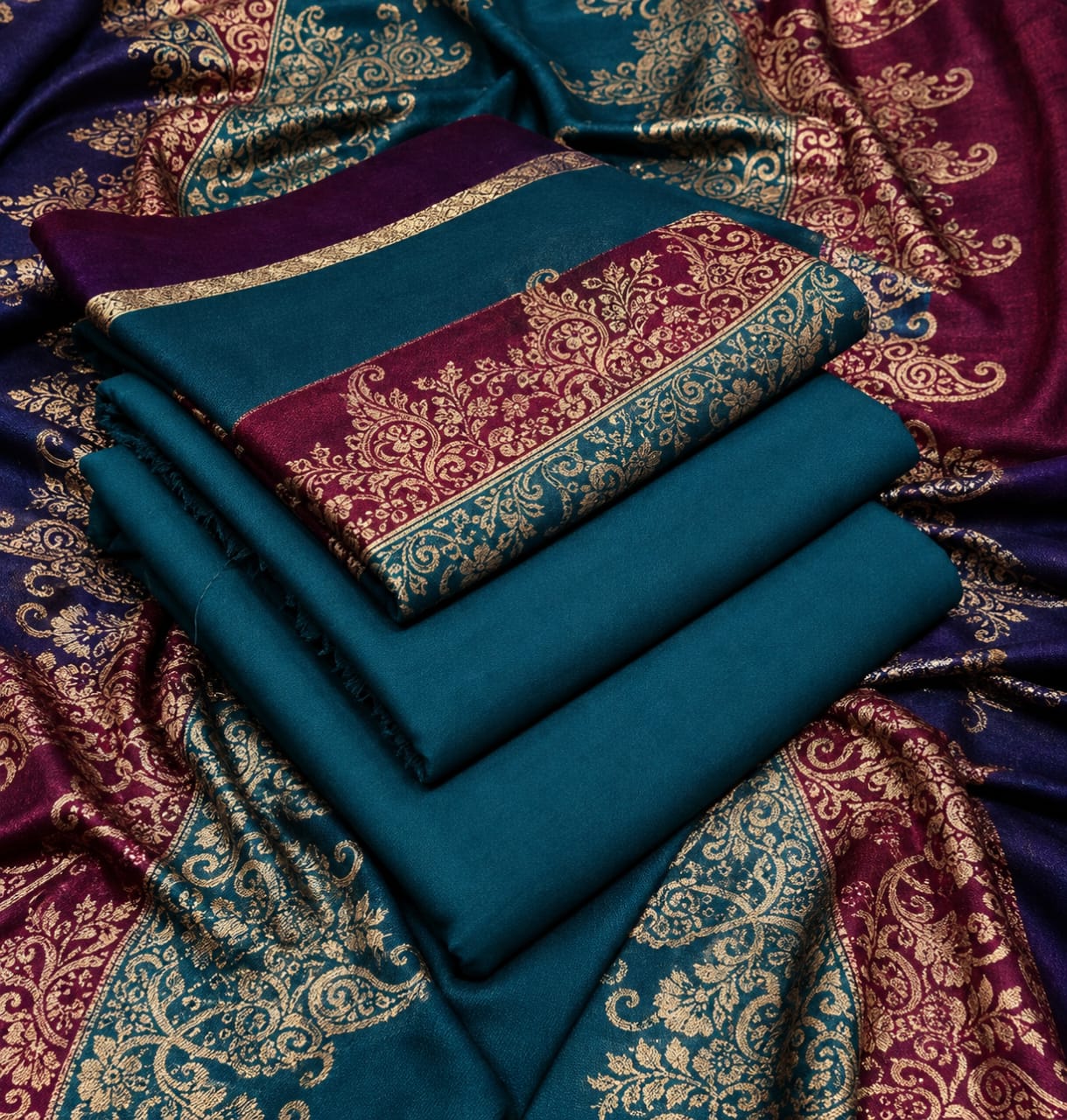 Libas e Yousaf Karandi Khaddar Unstitched Suit - DESIGN 02