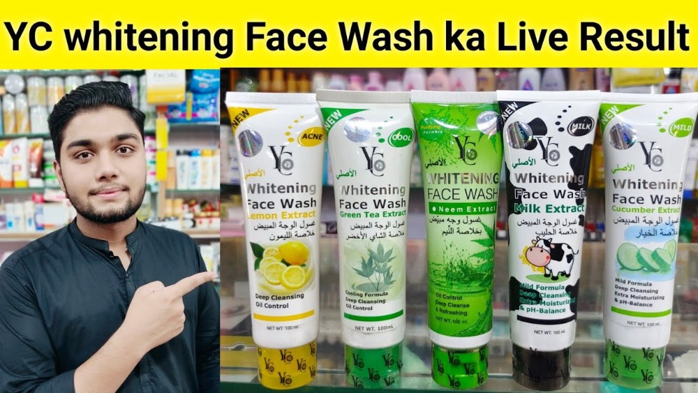Yc Whitening Face Wash Acne Clear 85ml