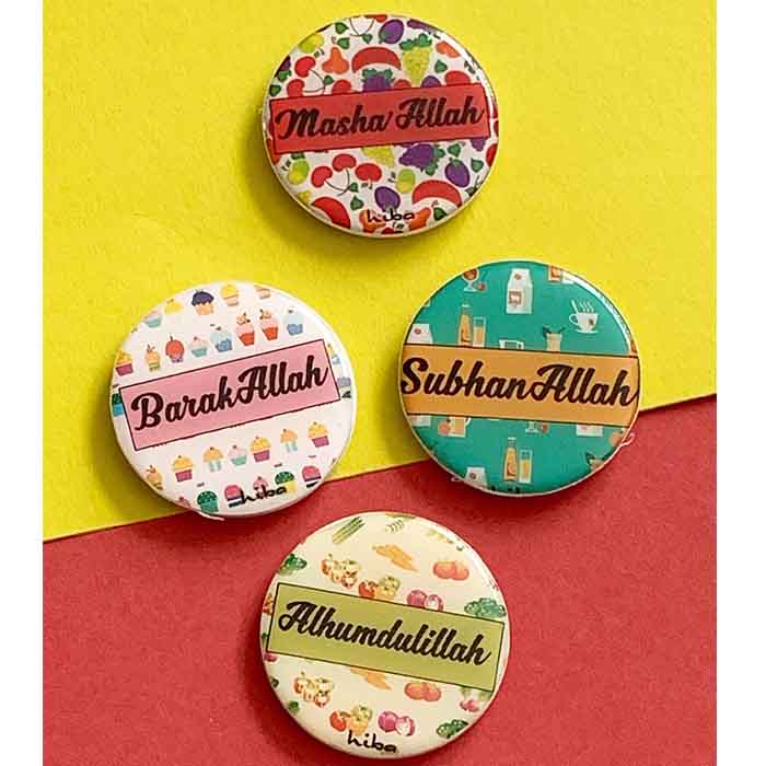 Set of 4 Islamic Tags