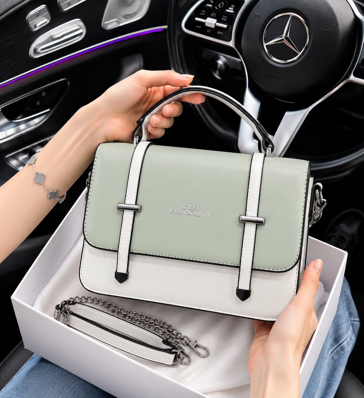 Premium Shoulder & Cross Body Bag for Girls - DESIGN 05