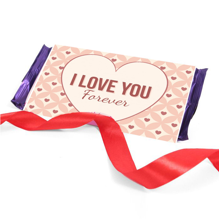 I Love You Forever Chocolate Bar
