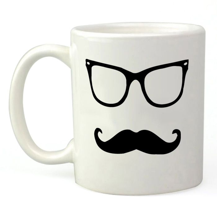 Moustache with Glasses