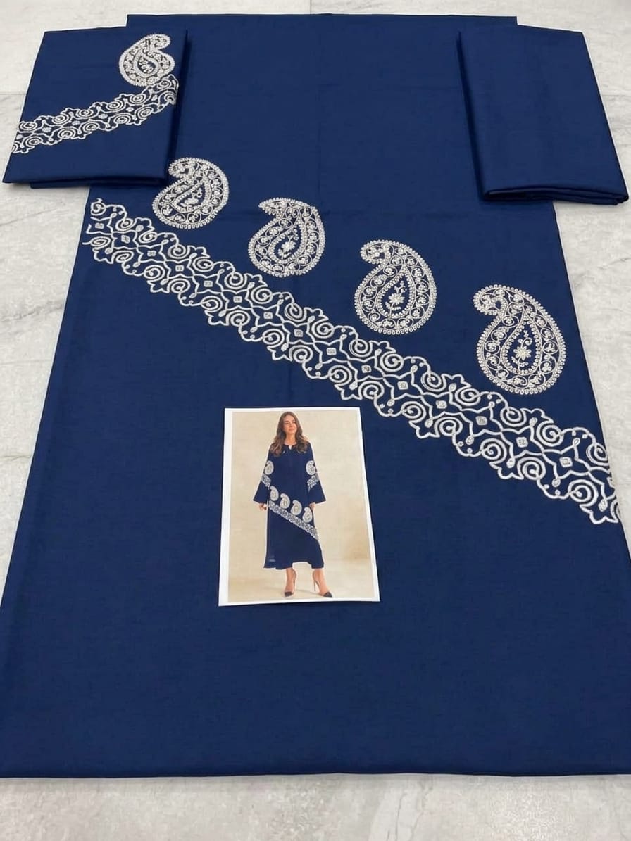 Dhanak Embroidered 2pc - DESIGN 44