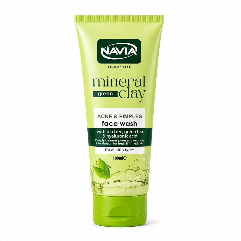 Navia Min Eral Green Clay Facewash 100ml