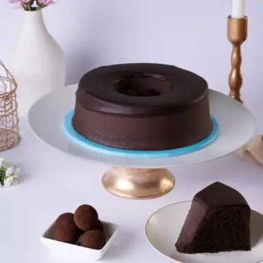 Chocolate Truffle Ring Cake