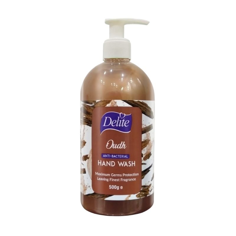Delite Oudh Anti Bacterial Hand Wash 500g