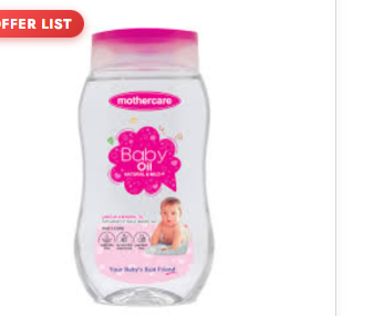 Mothercare Baby Oil 75ml Small