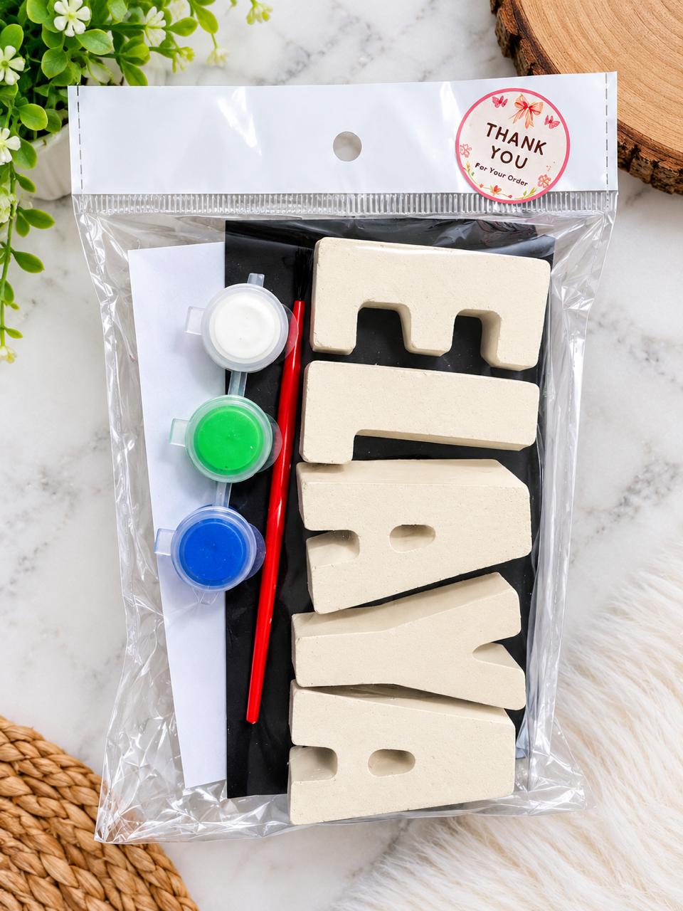 Name Painting Kit 5 Letters