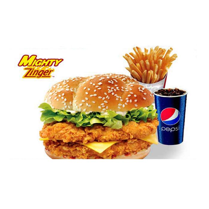 Mighty Zinger From KFC ( 2 Persons )