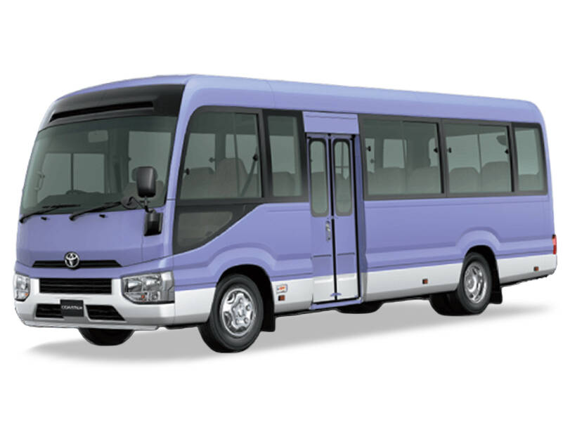 Toyota Saloon Coaster (5C) – Rent with Driver