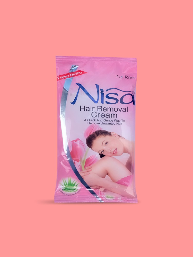 Nisa Hair Removal Cream Sachet Rose