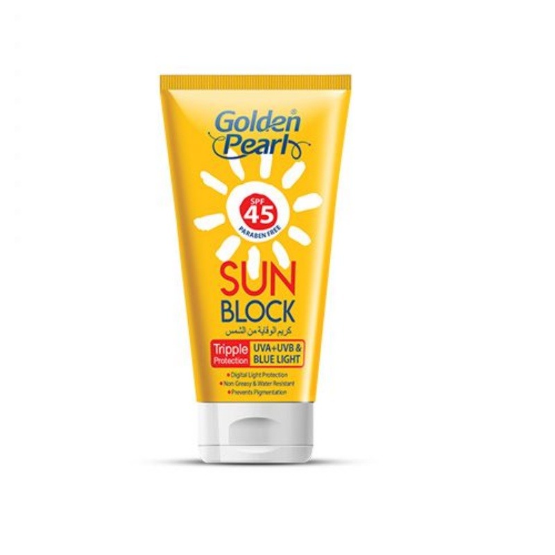 Golden Pearl Sun Block Small