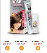 Black Rose Hair Colour Black 45