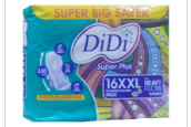 Didi Super Plus Sanitary Pads XXL 16pcs