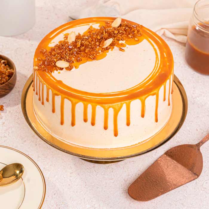 Lals Caramel Crunch Cake