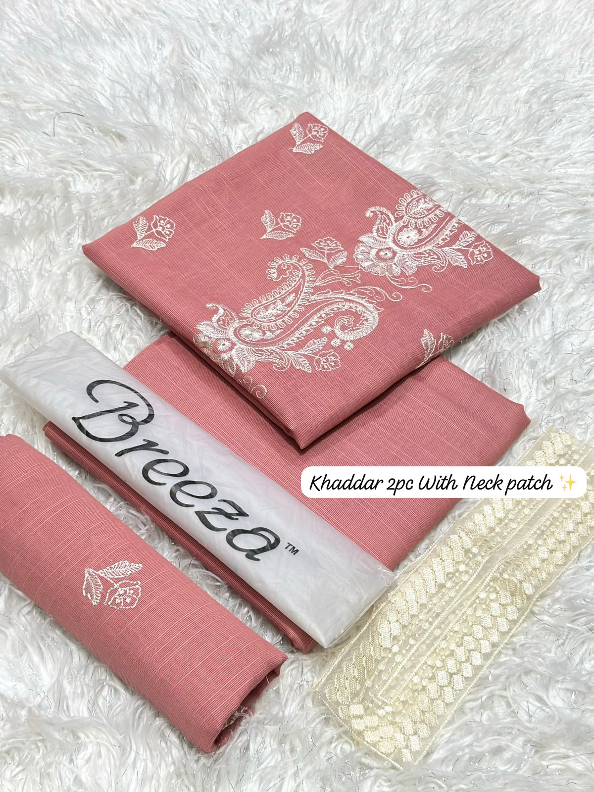 Bareeze Breeza 2pc Embroidered Khaddar - DESIGN 03