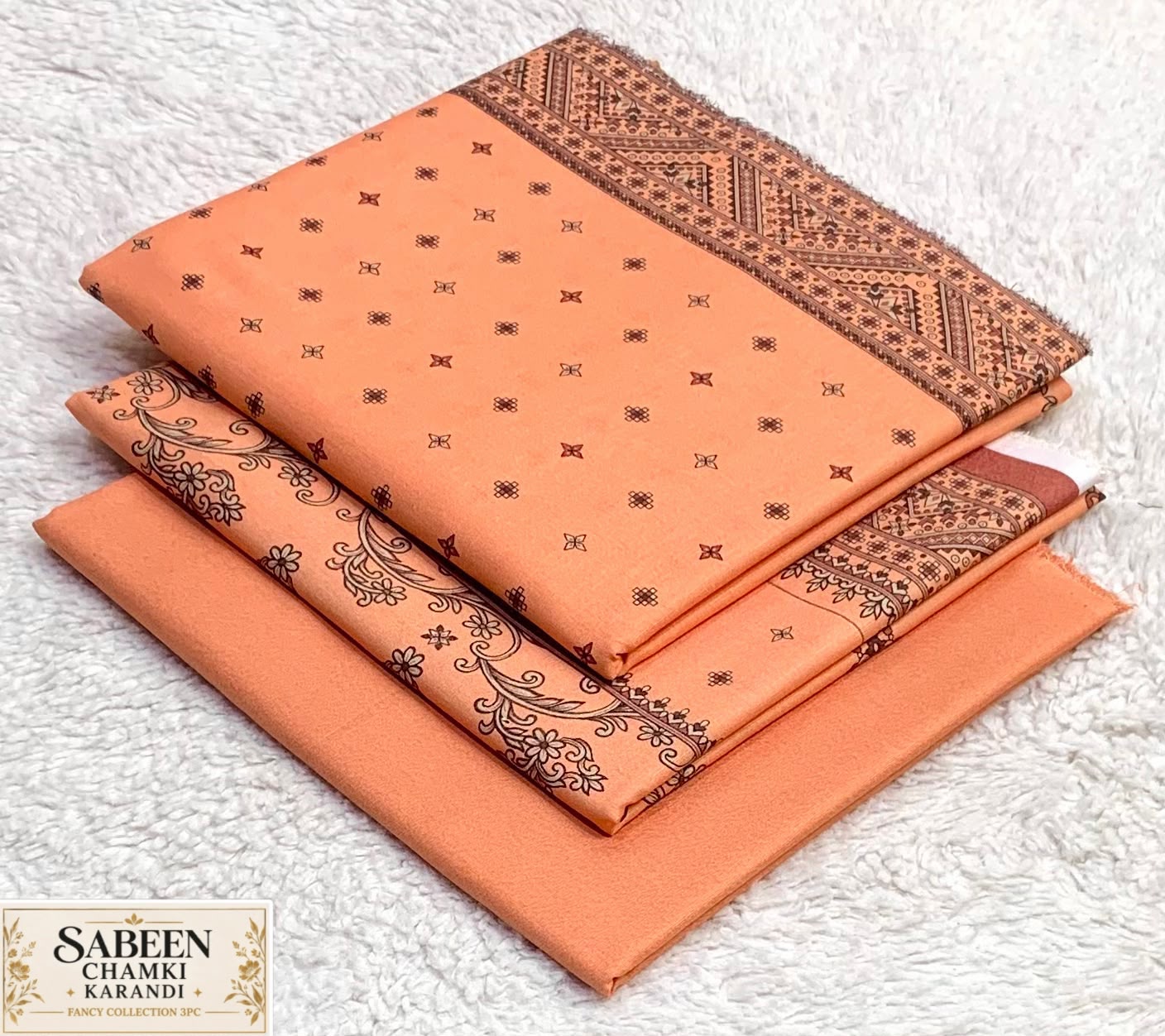 Sabeen Chamki Karandi Airjet 3pc - DESIGN 07