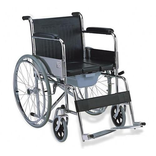 Wheel Chair With Commode