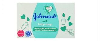 Johnsons Baby Soap Green 75g