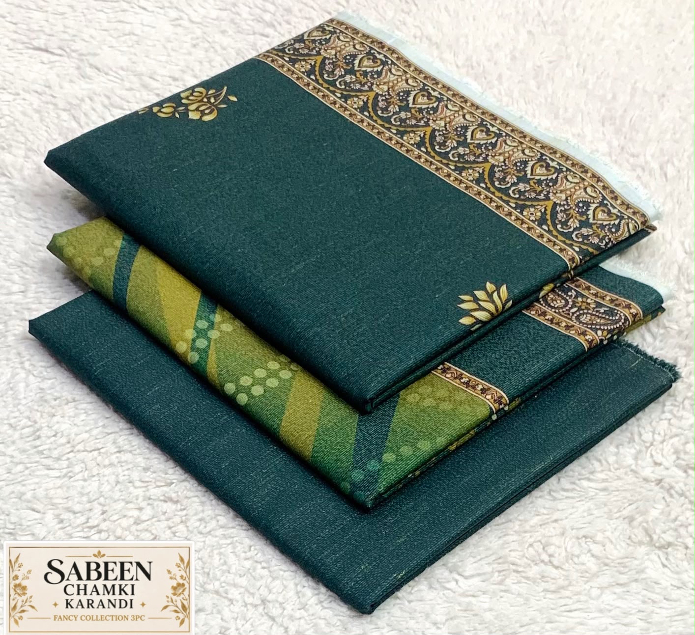 Sabeen Chamki Karandi Airjet 3pc - DESIGN 08
