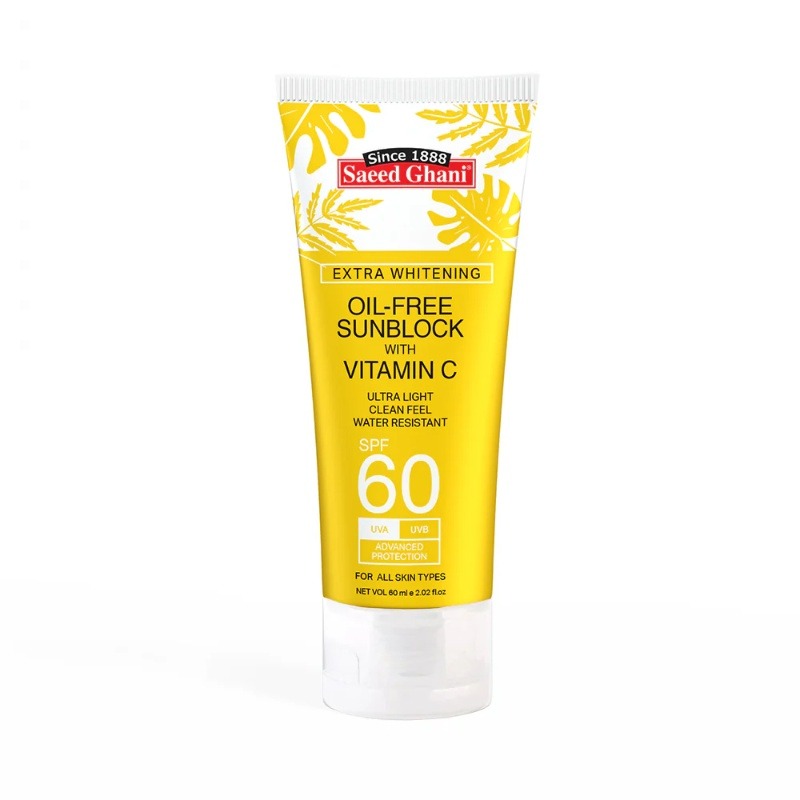 Saeed Ghani Oil Free Sunblook With Vitamin C 30ml