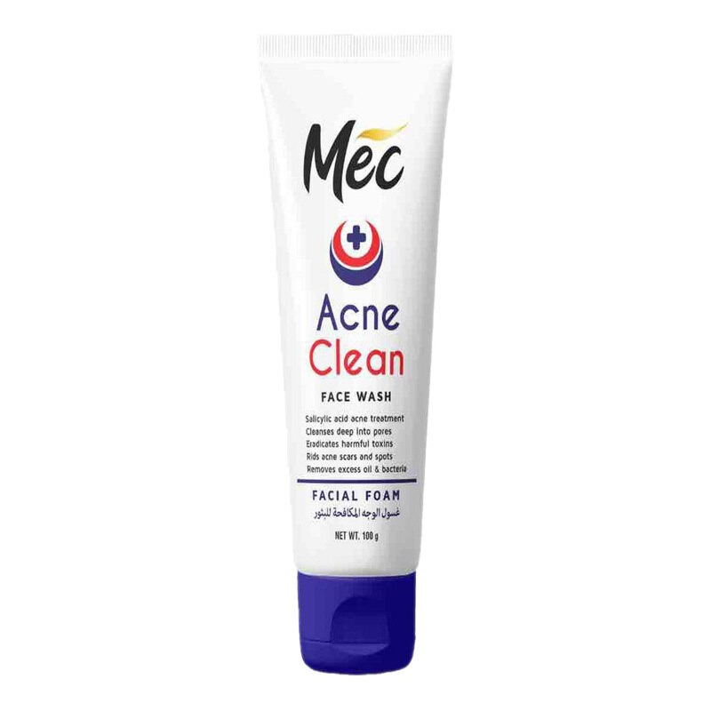 Mec Facewash Acne Clean 100GM