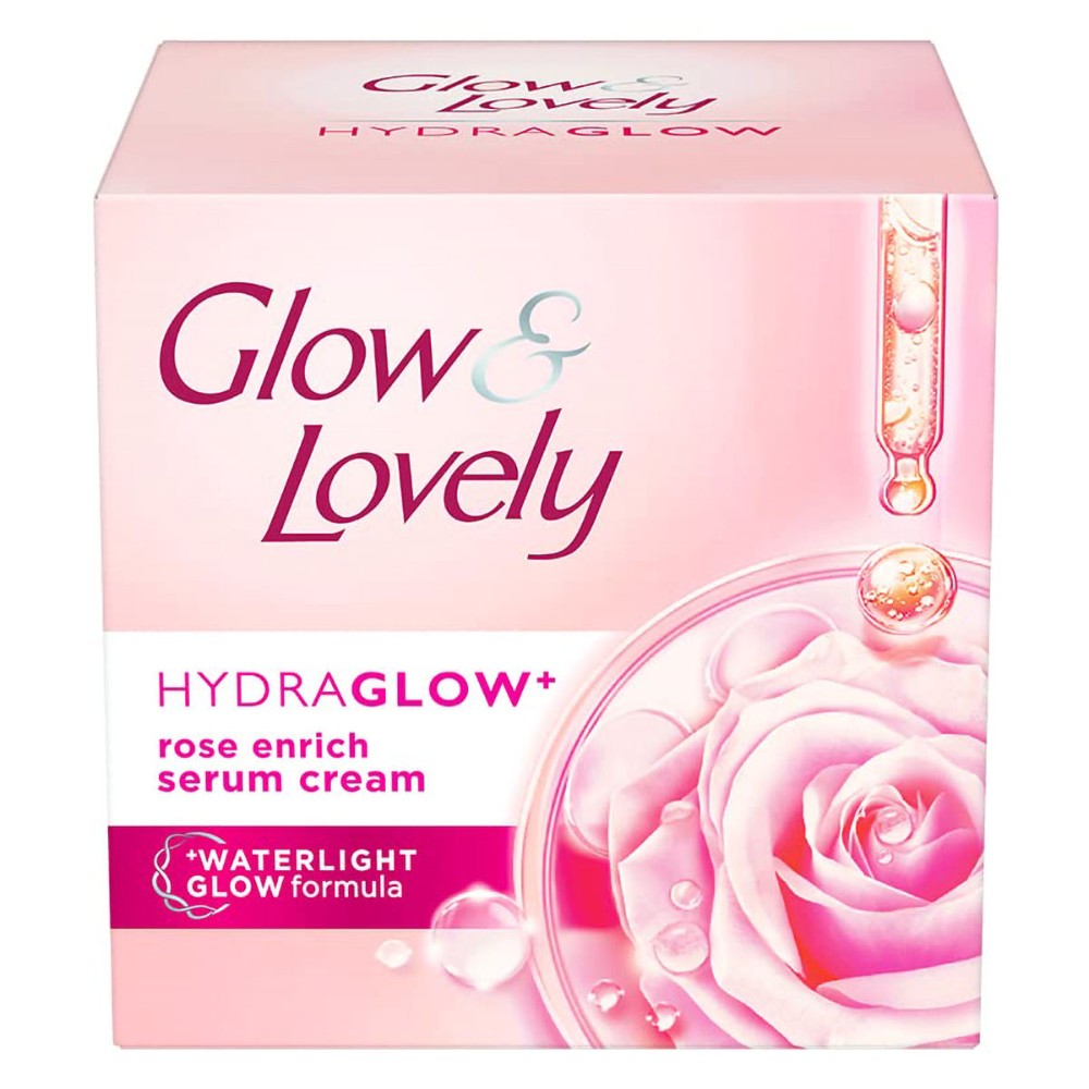 Glow And Lovely Hydra Glow Rose Enrich Serum Cream
