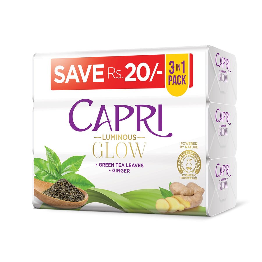 Capri Green 3 In 1 Bundle Pack 150G