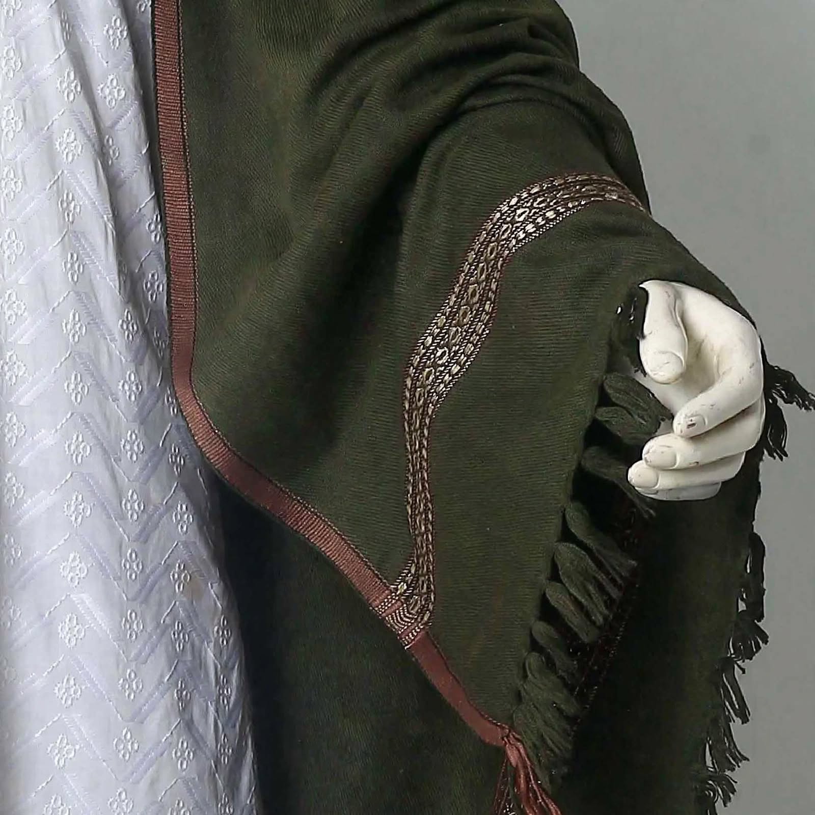 Men's Acrylic Shawl - DESIGN 09