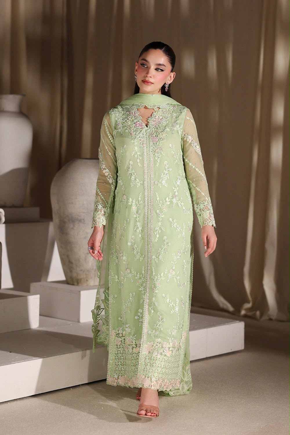 Tawakkal Dhanak Embroidered 2PC Suit - DESIGN 01