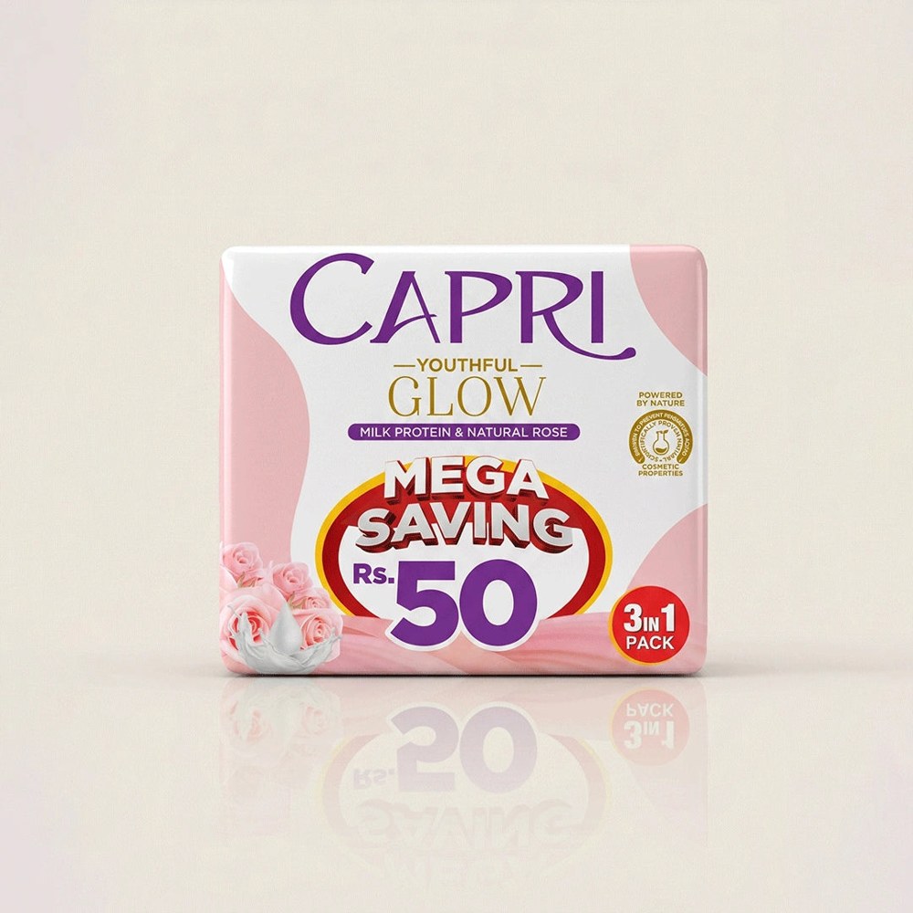 Capri Pink 3 In 1 Bundle Pack 120G