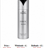 Fresh Fragrance Havoc Silver Perfumed Body Spray 200ml