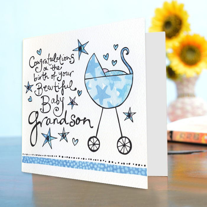Congratulation For Grandson Card