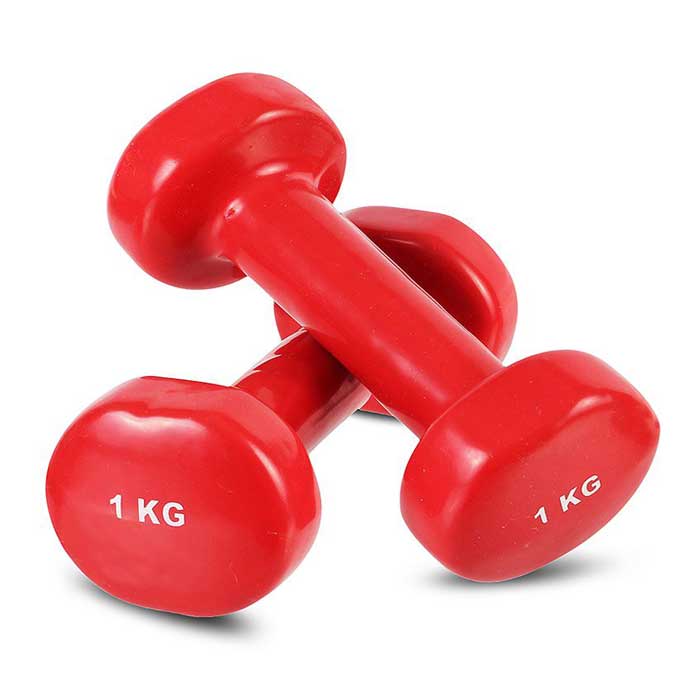 Pair Of 2 Ladies Dumbbells - 1 KG