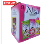 Nisa Hair Removal Cream Sachet Rose
