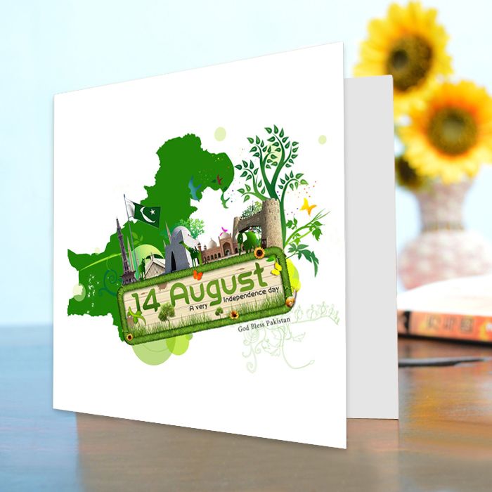 14th August Greeting Card