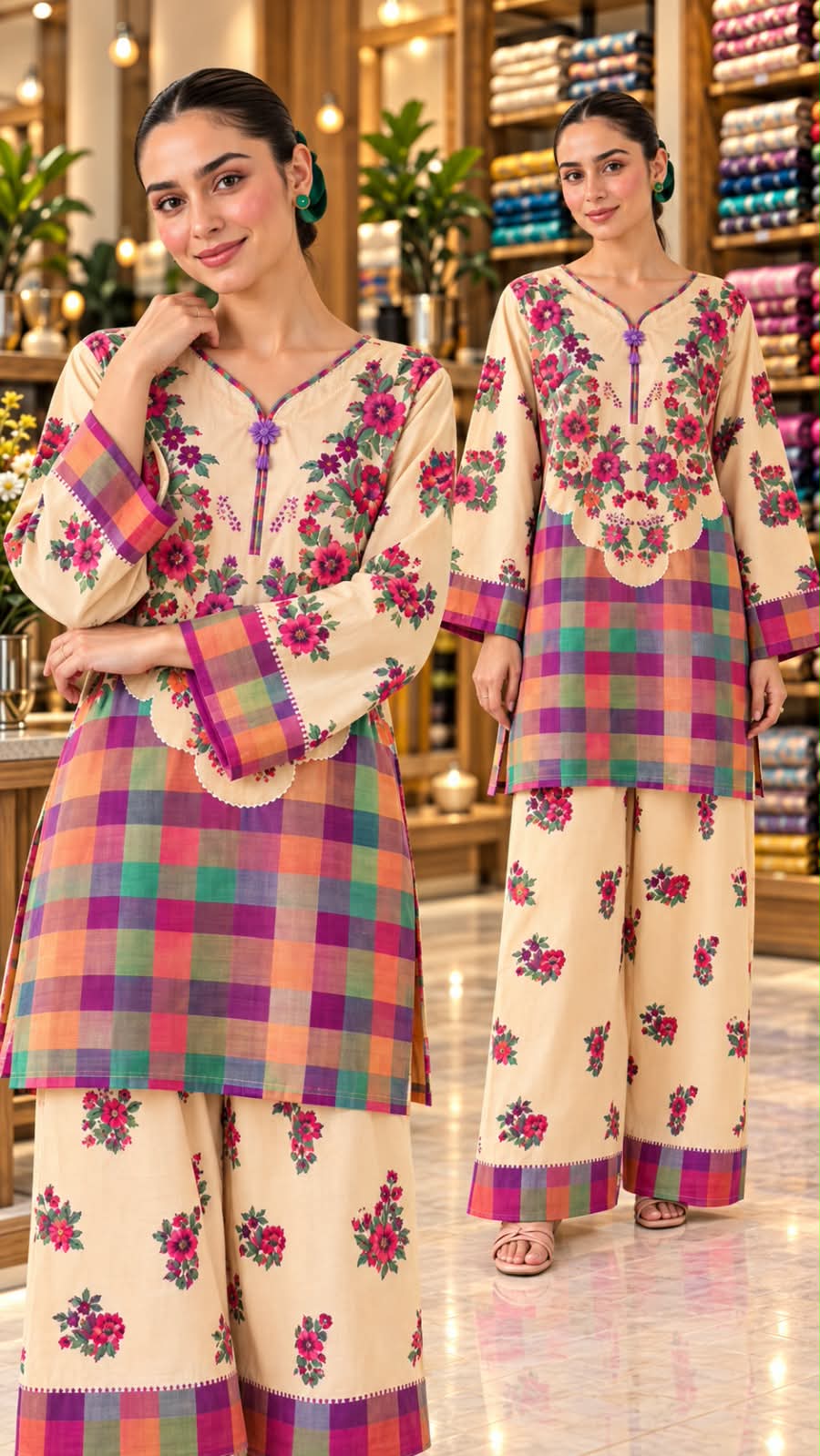 Printed Khaddar 2pc - DESIGN 05