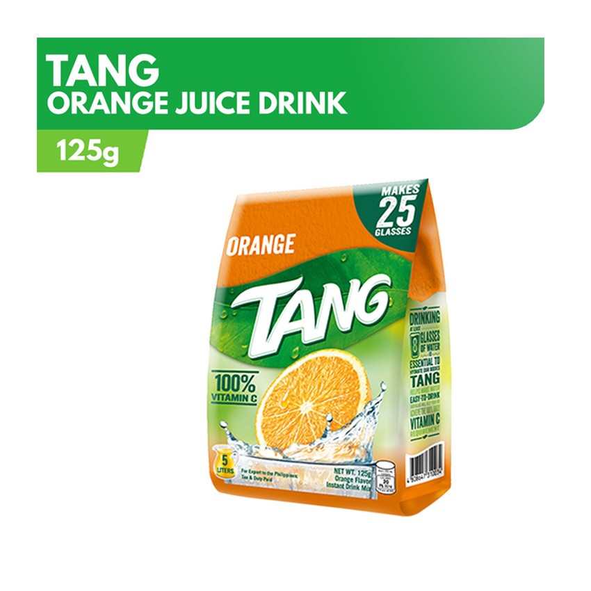 Tang Juice Orange 125g 10pcs Box